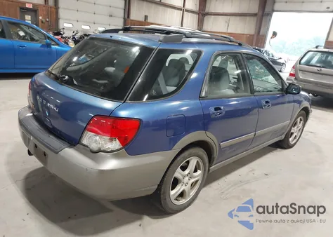 2004 Subaru Impreza Outback Sport Outback Sport z USA, uszkodzony, nr VIN JF1GG68524H811650